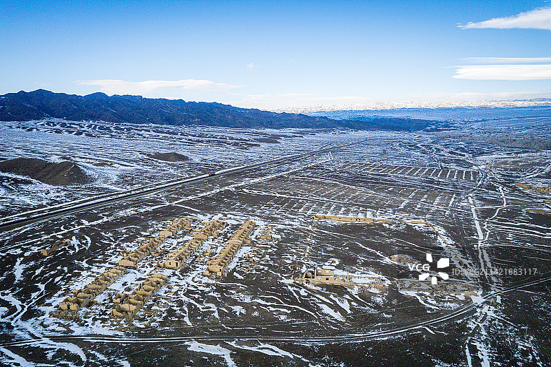 新疆塔城730铀矿遗址图片素材