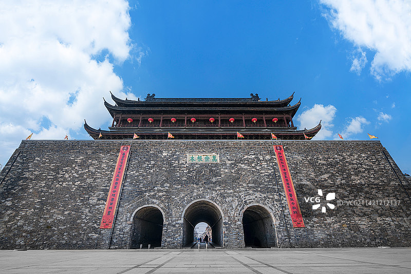安徽凤阳古城图片素材