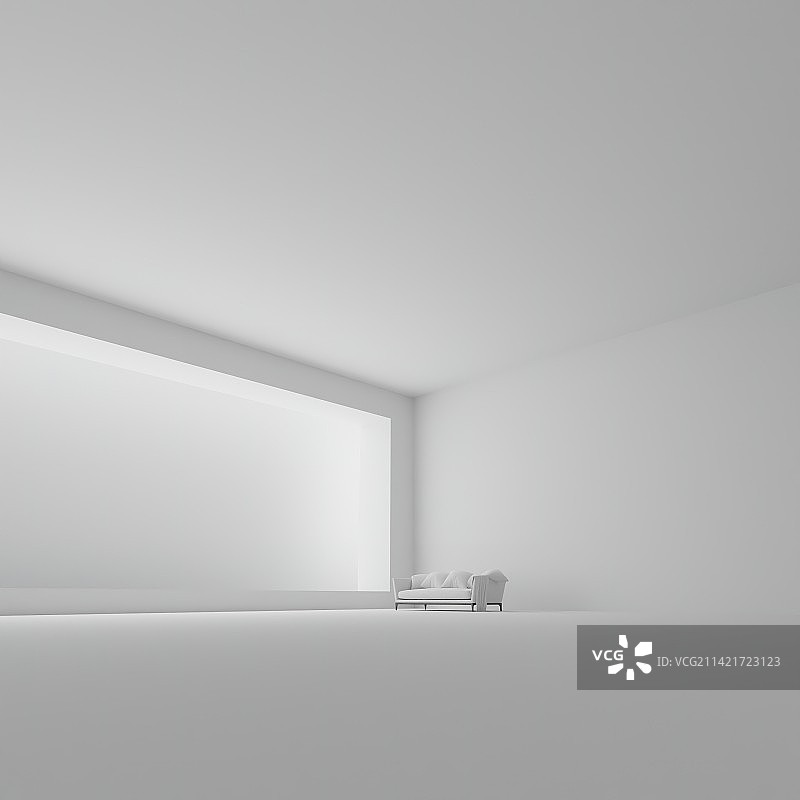 白色室内空间图片素材