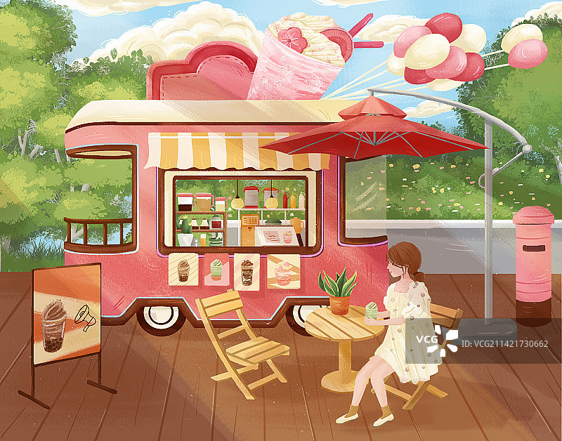 奶茶吧图片素材