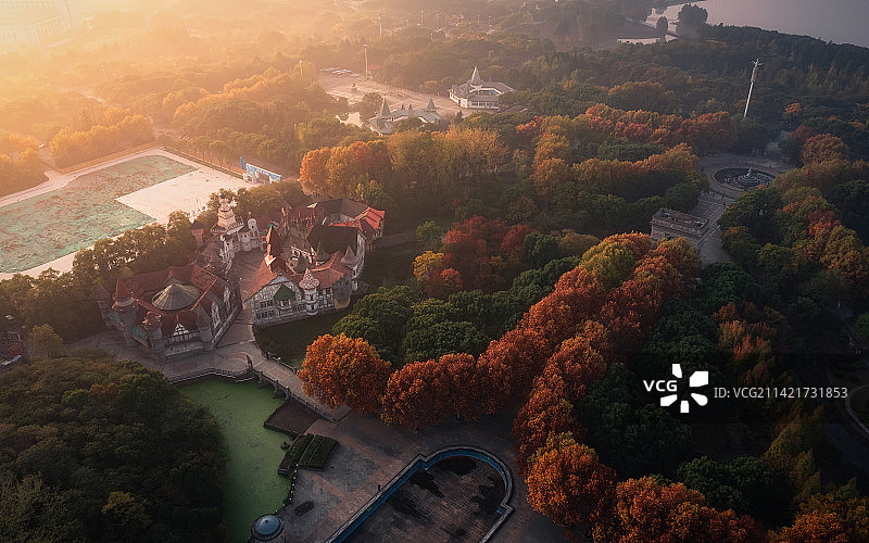 无锡蠡湖中央公园图片素材