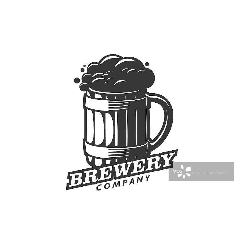 啤酒厂图标公司标志标签图片素材