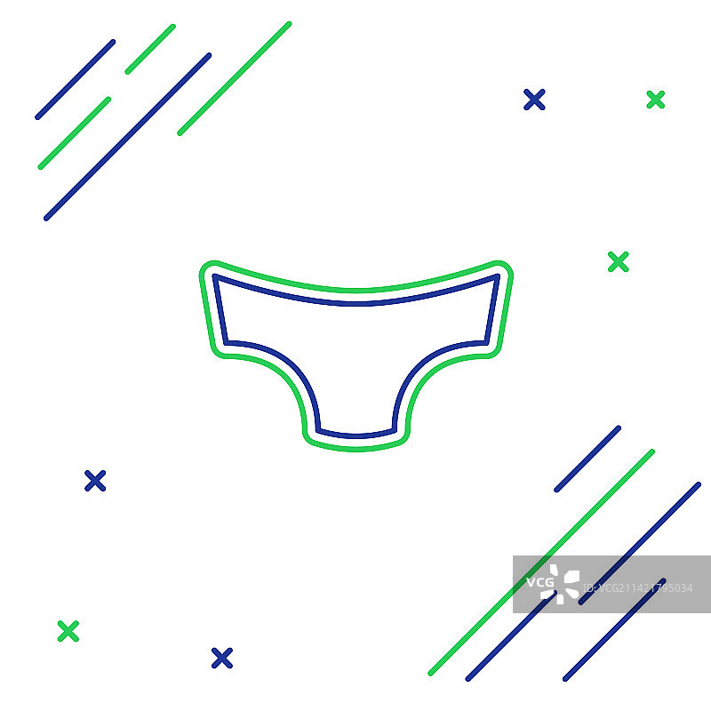 男士内裤线条图标图片素材