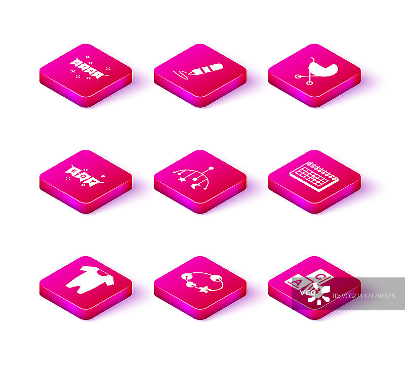 婴儿服装与玩具图片素材