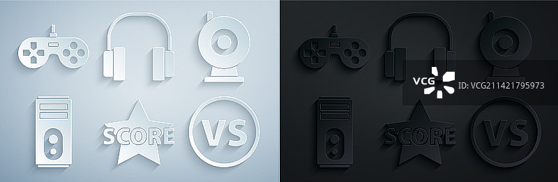 网络摄像头电脑VS对战之星图片素材