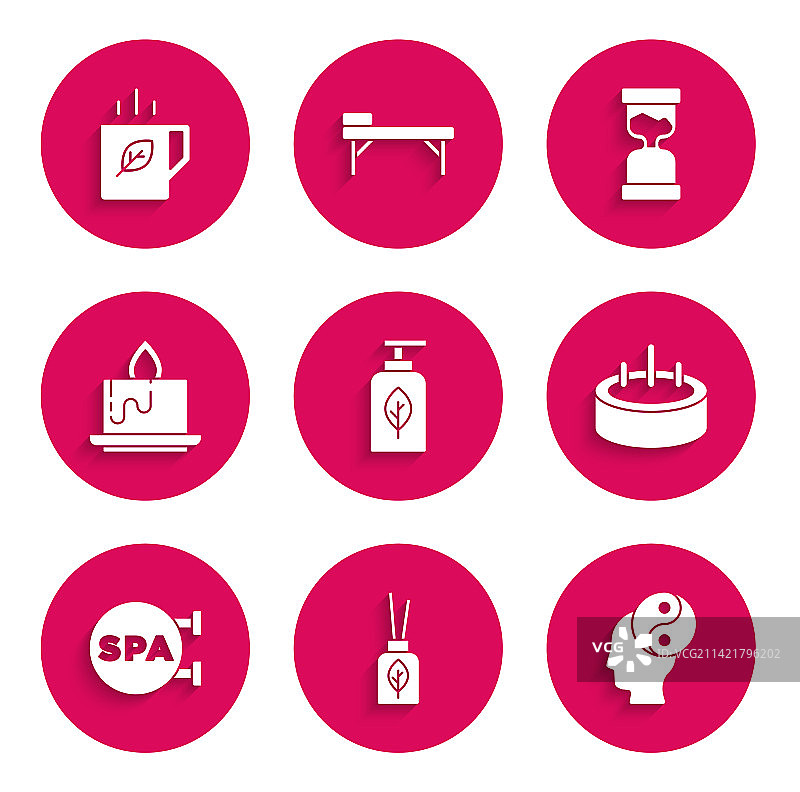 精油瓶香薰扩散器阴阳图片素材