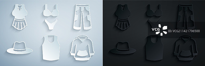 内衣裤子男士帽子连帽衫泳衣套装图片素材