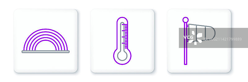 气象锥系列：风向标图片素材