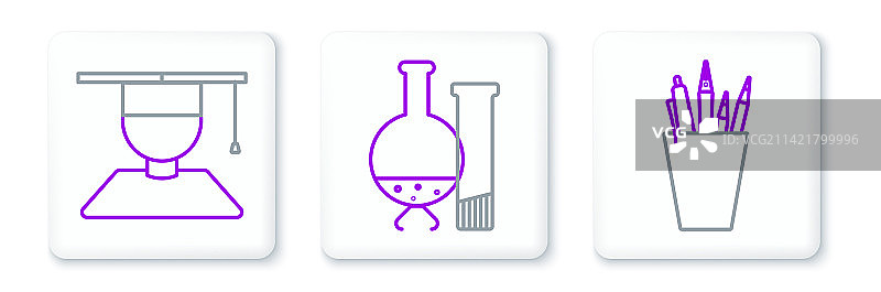 铅笔盒文具毕业季图片素材