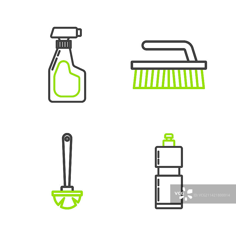 为洗洁精设置塑料瓶图片素材