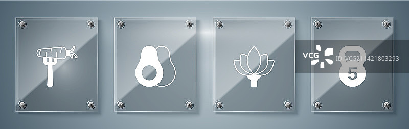 体重、莲花、牛油果、胡萝卜图片素材