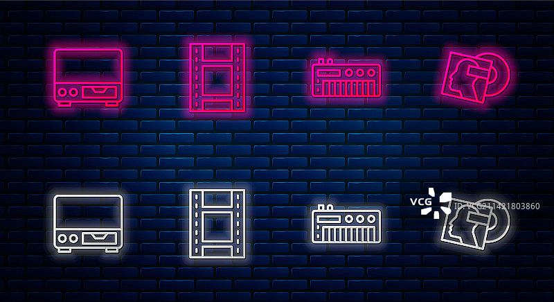 视频音乐合成器旧视频素材图片素材