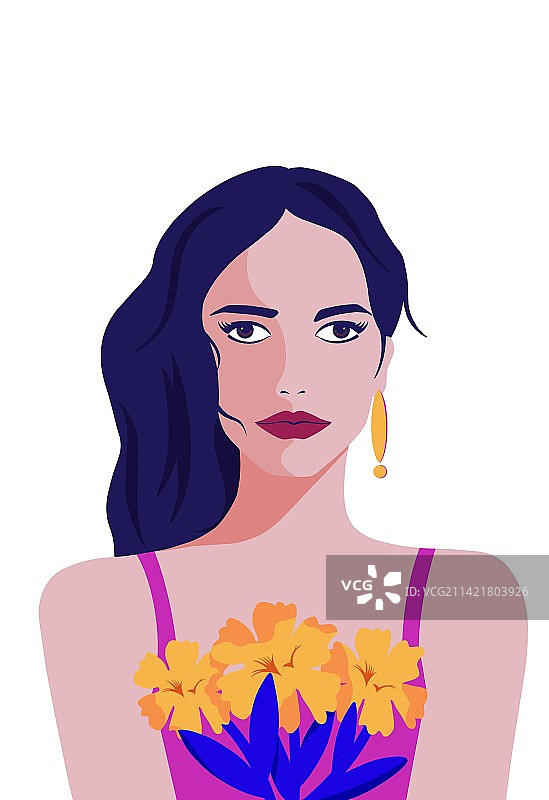 三八节国际妇女节女神节女生节插画海报图片素材