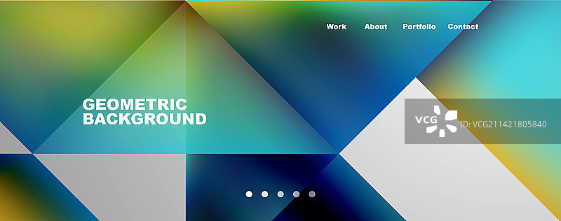 动态线三角形矩形几何图片素材