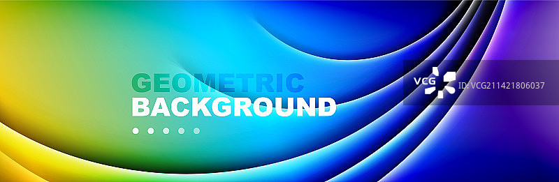 波浪线科技数字模板图片素材