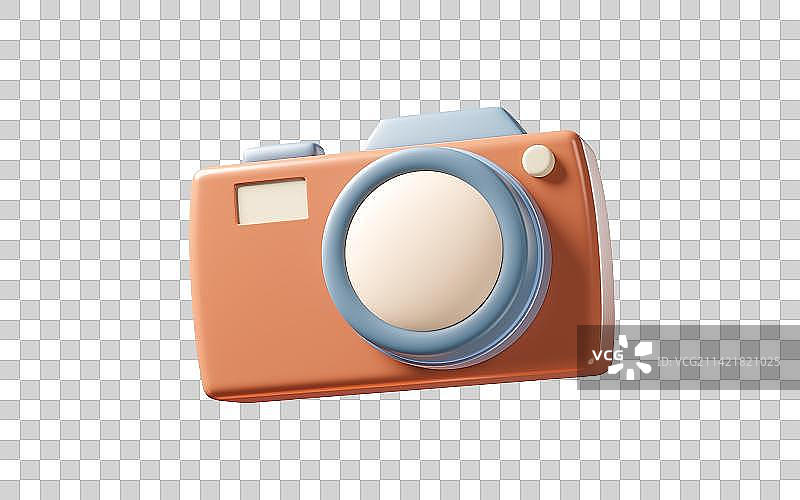 卡通风格相机3D渲染图片素材