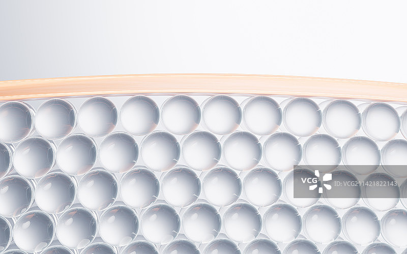 皮肤与细胞结构3D渲染图片素材