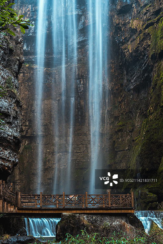 三峡大瀑布图片素材