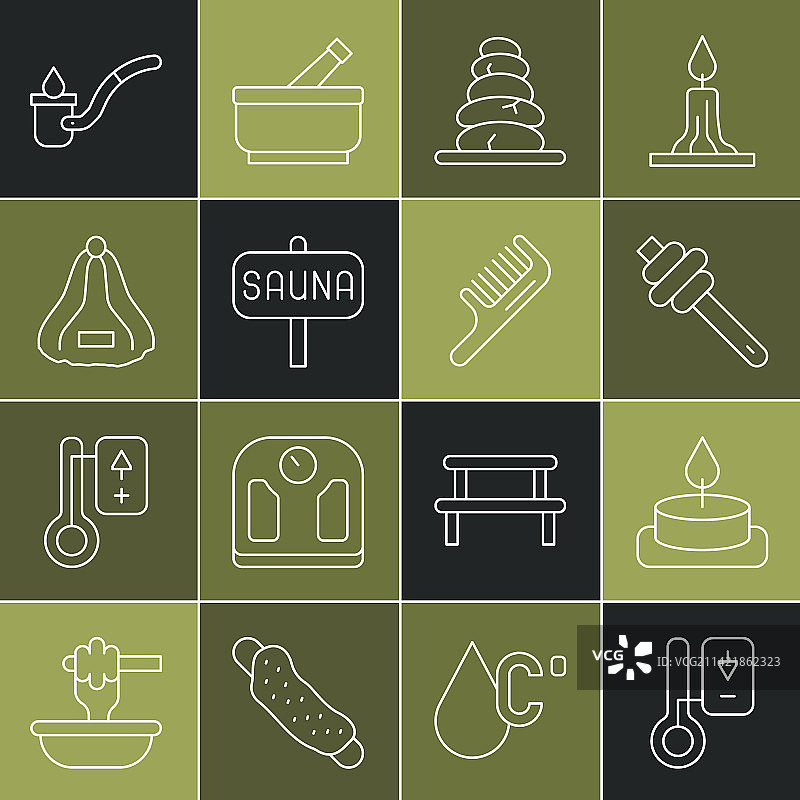 桑拿温度计、香薰蜡烛、蜂蜜系列图片素材