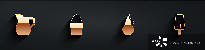 带牛奶的玻璃水罐和鸡蛋图片素材