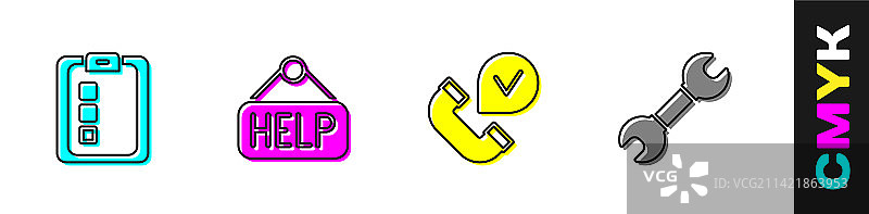 带文字的在线测验调查问卷标牌图片素材