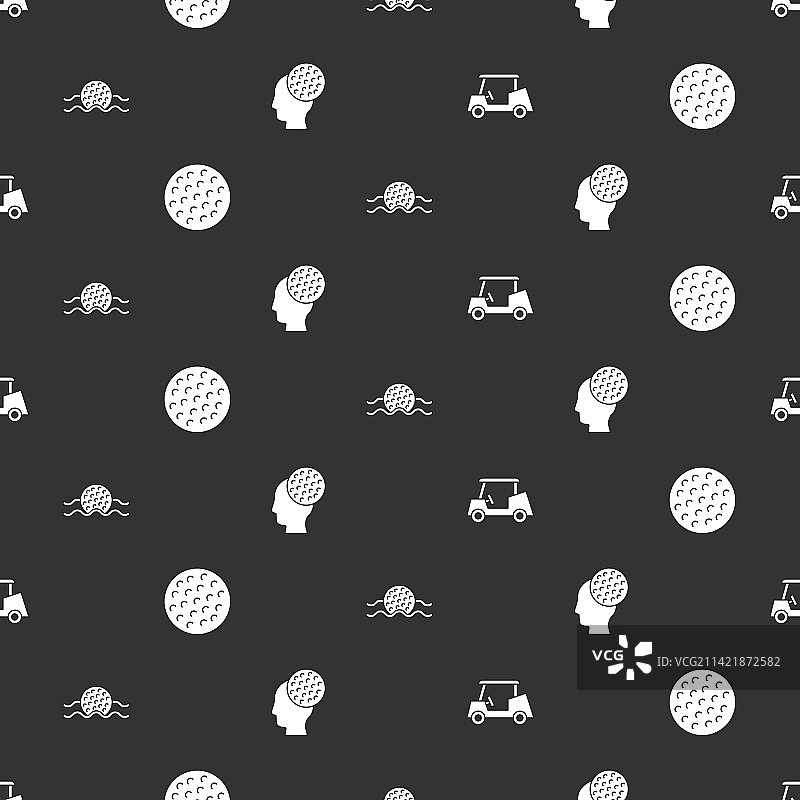 水中高尔夫球车图片素材