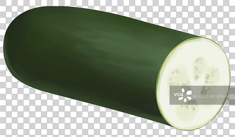 食物食材美食蔬菜冬瓜元素插画图片素材