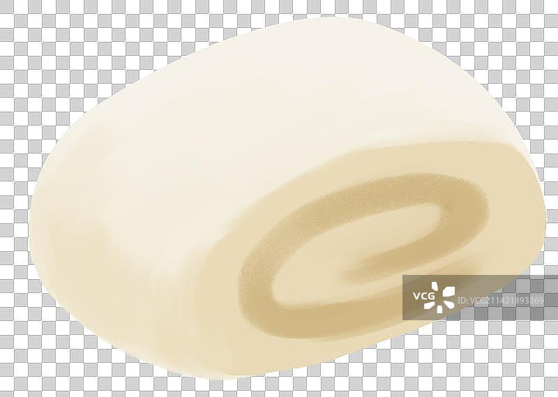 白面馒头面点糕点美食食物食材元素插画图片素材