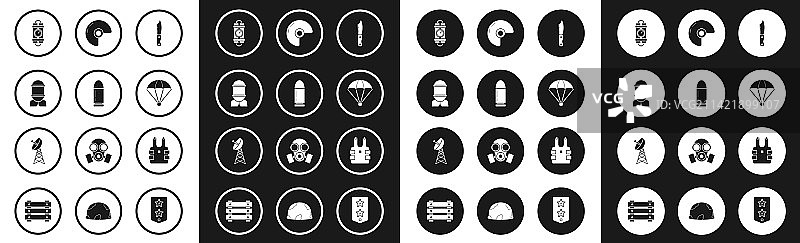 军事刀具子弹航空炸弹合集图片素材