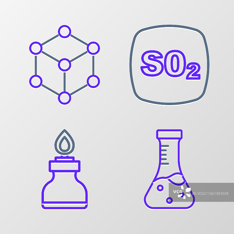试管酒精喷灯实验器材图片素材