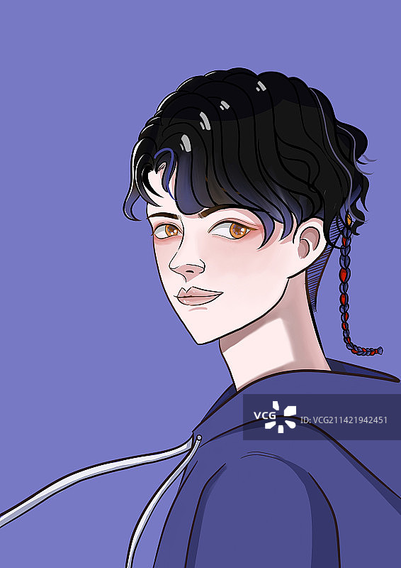 漫画少年图片素材