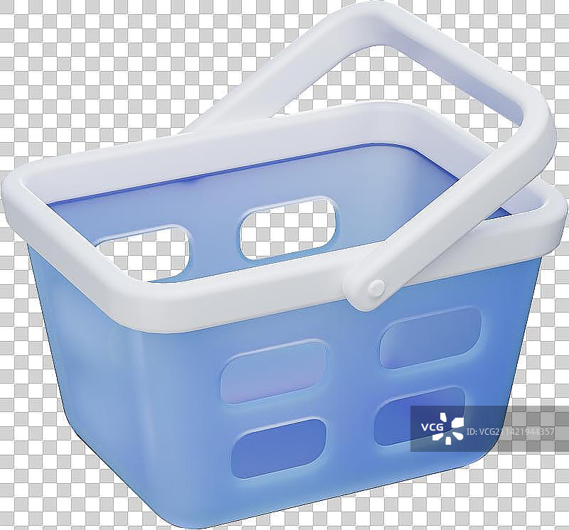 3D购物车购物篮图片素材