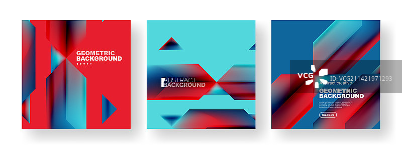 集合抽象背景重叠几何图片素材