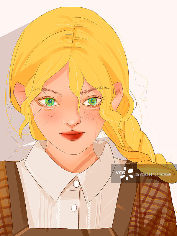 金发女郎图片素材