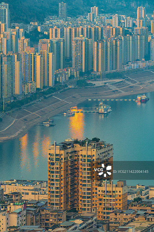 重庆万州高楼建筑图片素材