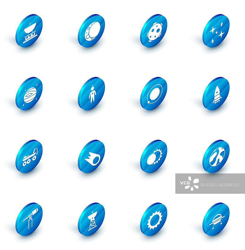 月亮行星流星金星火星探测器素材图片素材