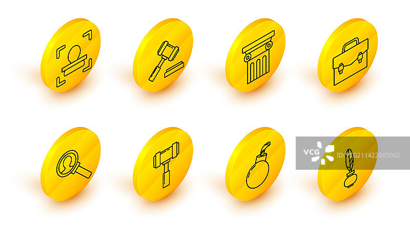 一套羽毛墨水瓶炸弹准备就绪图片素材