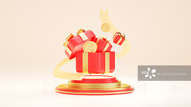 金色金融投资理财基金金币场景图片素材