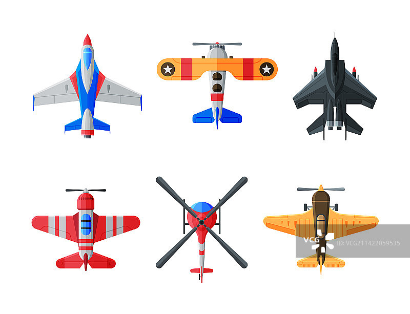 各种民用飞机图片素材