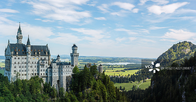 德国新天鹅石城堡图片素材