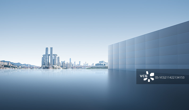 重庆城市建筑平台图片素材