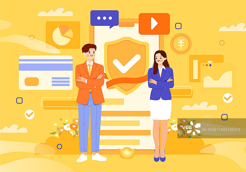 商务人士和金融理财图片素材