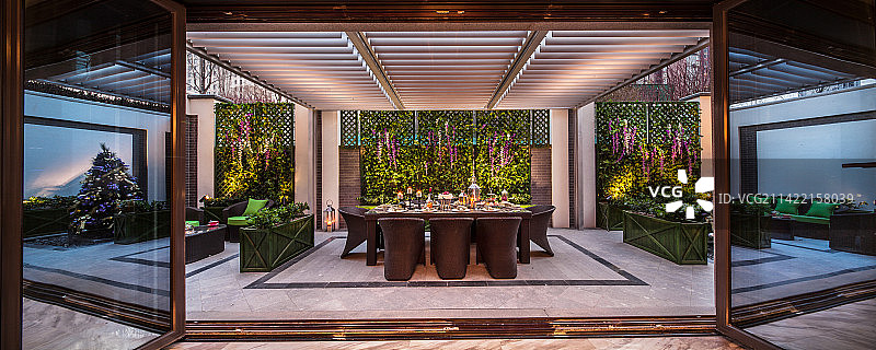 露台餐厅图片素材