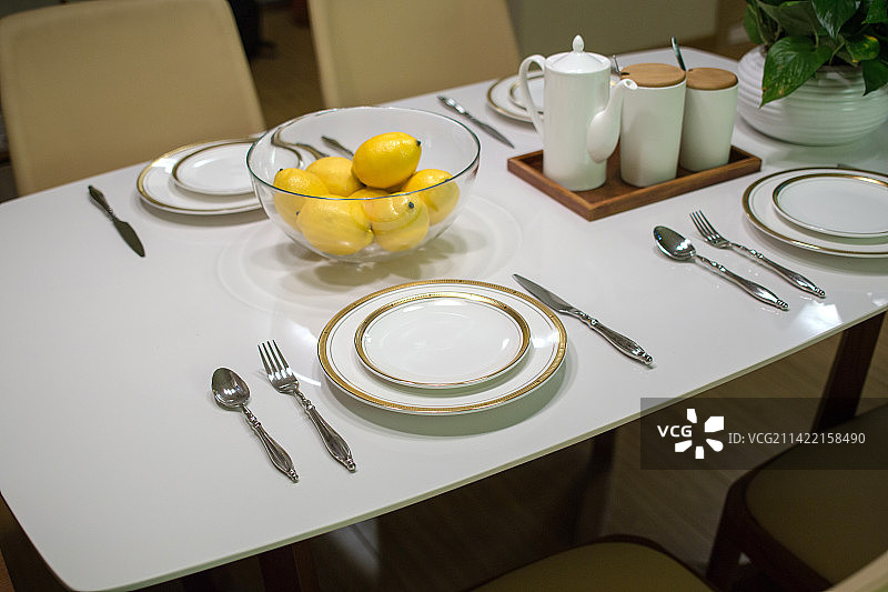 餐桌特写图片素材