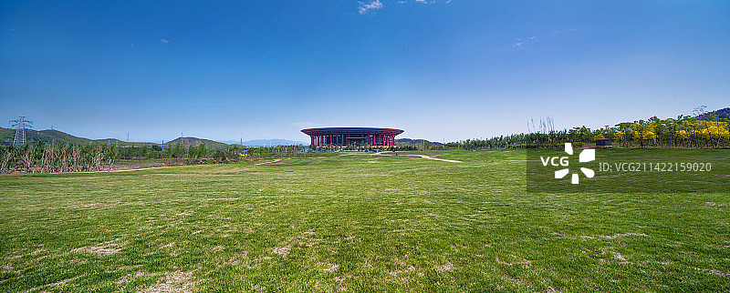 雁栖湖风光图片素材