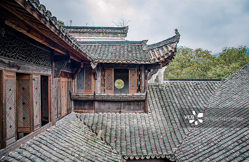 徽州·查济古村图片素材