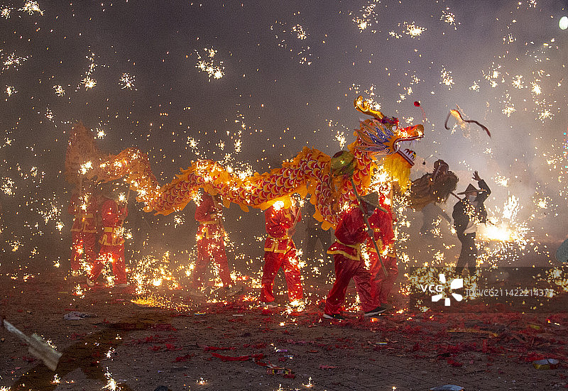 火热的元宵节图片素材