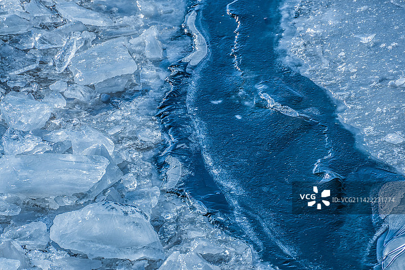 冰面河流图片素材