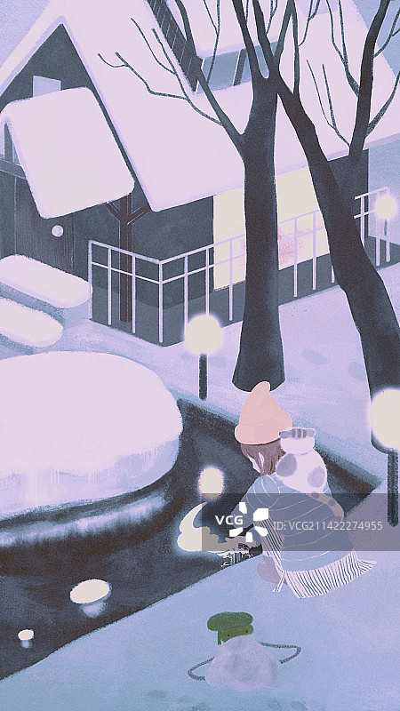 雪景——北海道日记图片素材