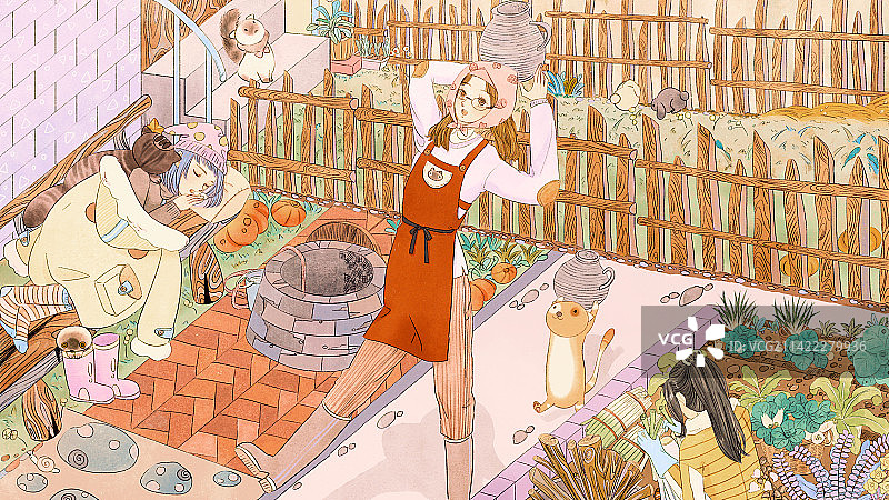 种菜日记图片素材